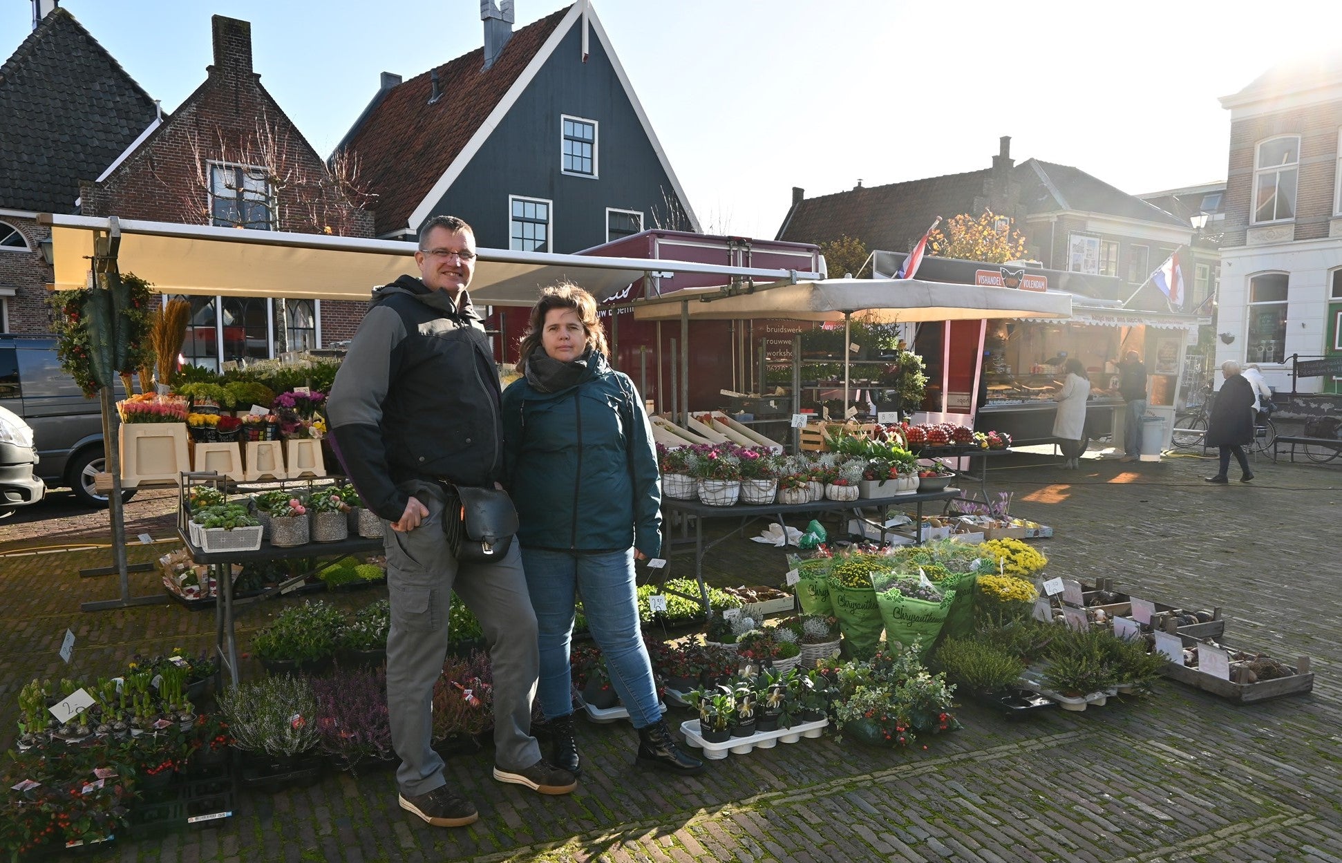Bartels Bloemen - Op de markt